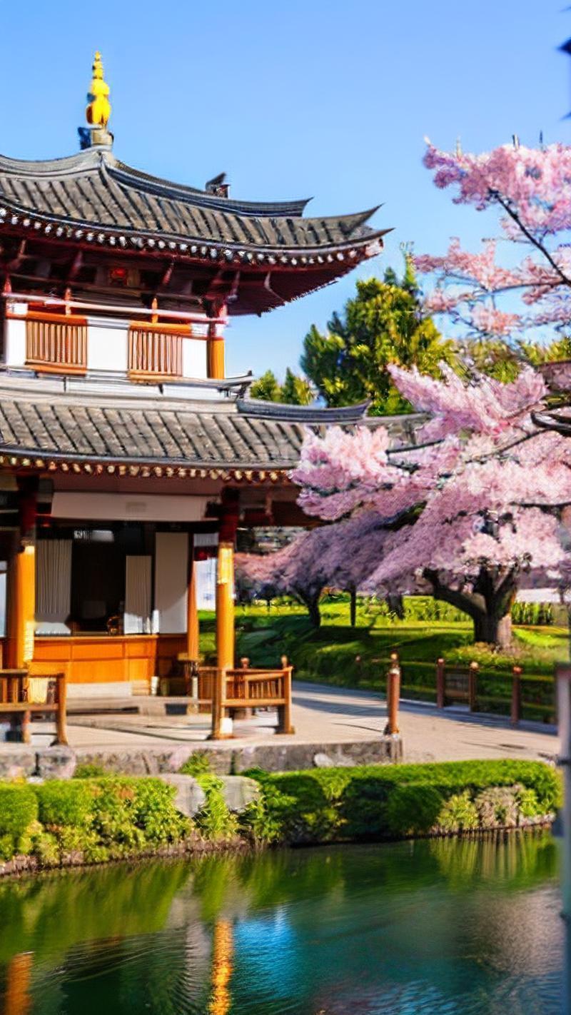 日本的建筑设计，不过是抄袭和仿照我国古代的的式样，但又体现出日本人拘束狭隘的心胸