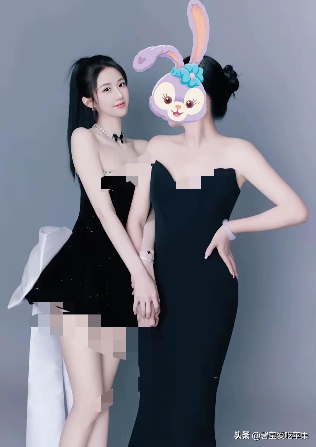 母女合照，才知道谁最漂亮！