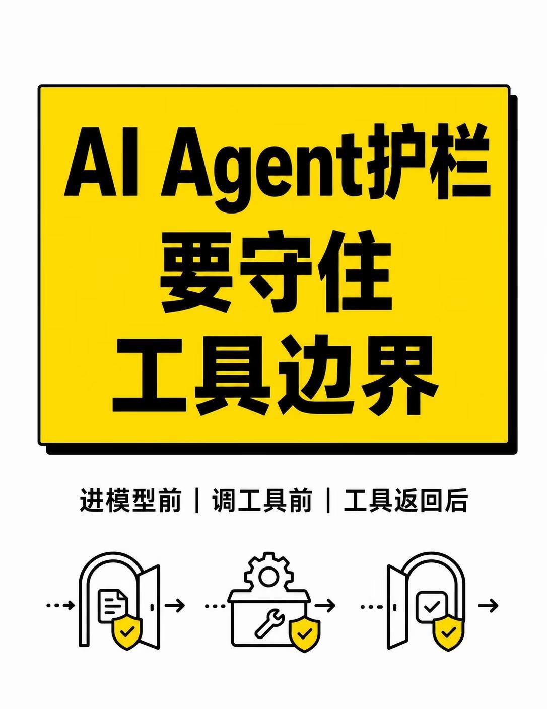 AI Agent护栏要守住工具边界
很多团队给 AI Agent 加了“护栏”，