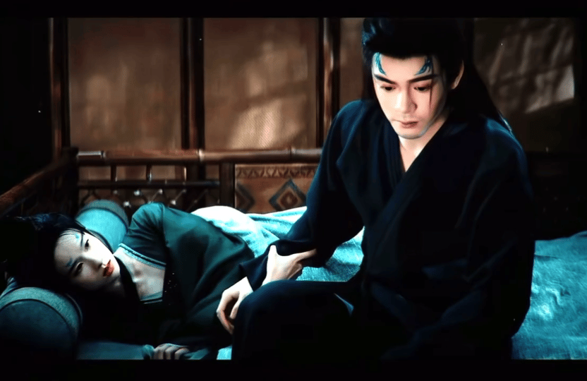 曾舜晞胡茬吻戏天呐！曾舜晞拍戏以来最大尺度吻戏太绝了，胡茬蹭过脸颊的触感，暗室里