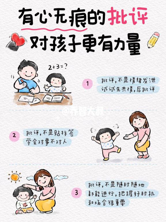 你真的知道怎么批评孩子吗？而不是在发泄