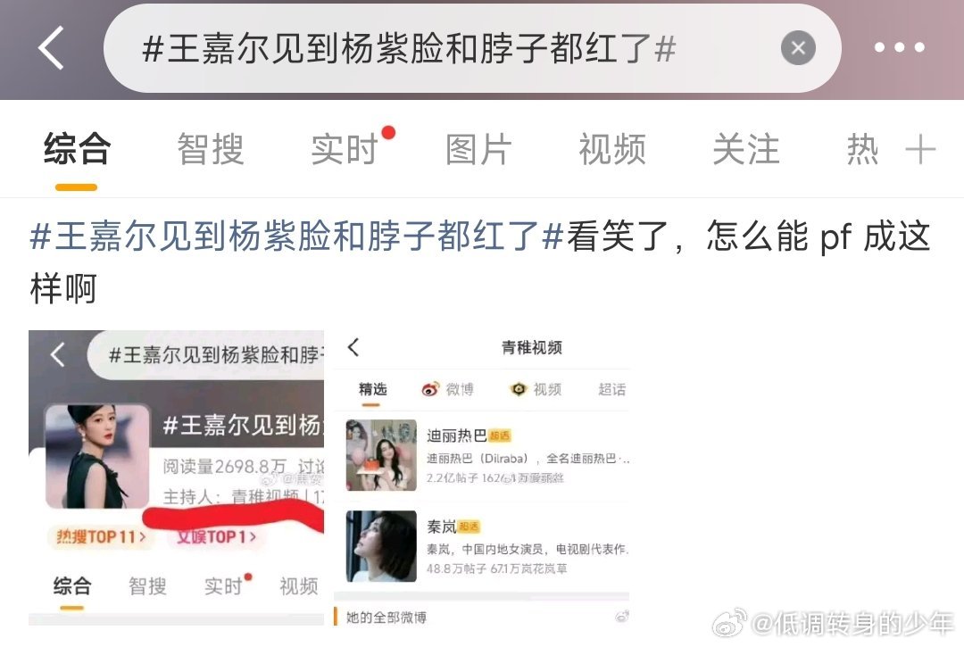 也知道这俩天的热搜过分的丢人，甩锅给别人太好笑了！ 