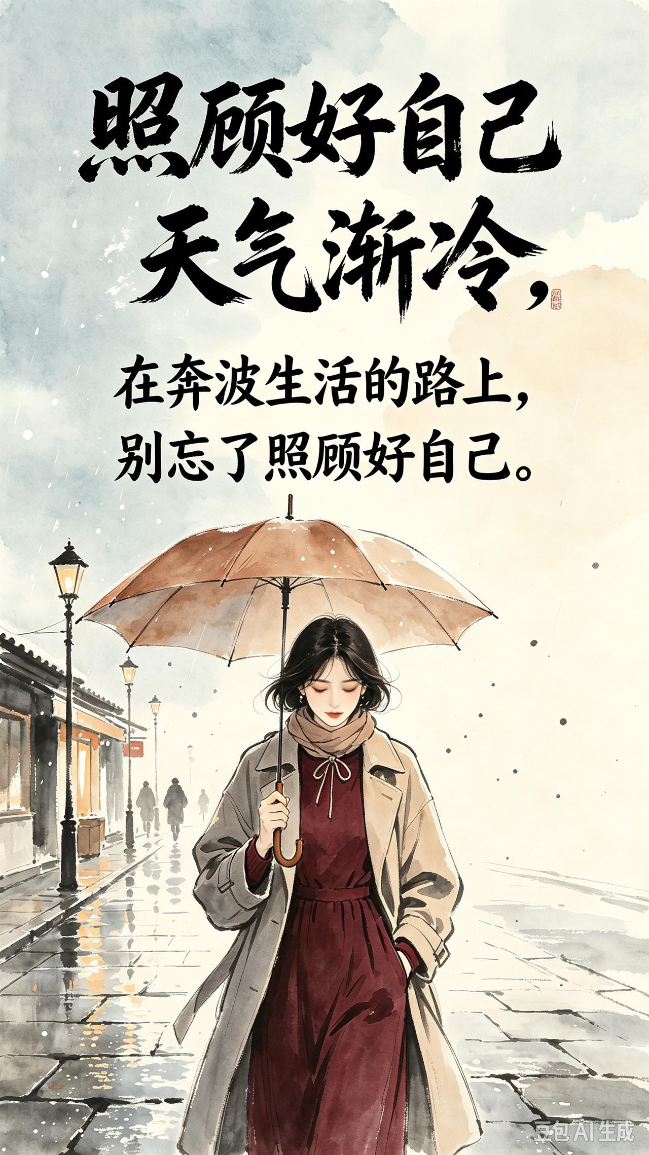 今天真冷啊！
    最高气温14度，早上出去感觉好冷，看到很多人都穿棉服了。