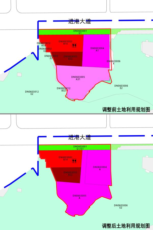 【南沙党校地块控规调整！】进港大道东板块最新控规有调整，这次是南沙党校。广州市规