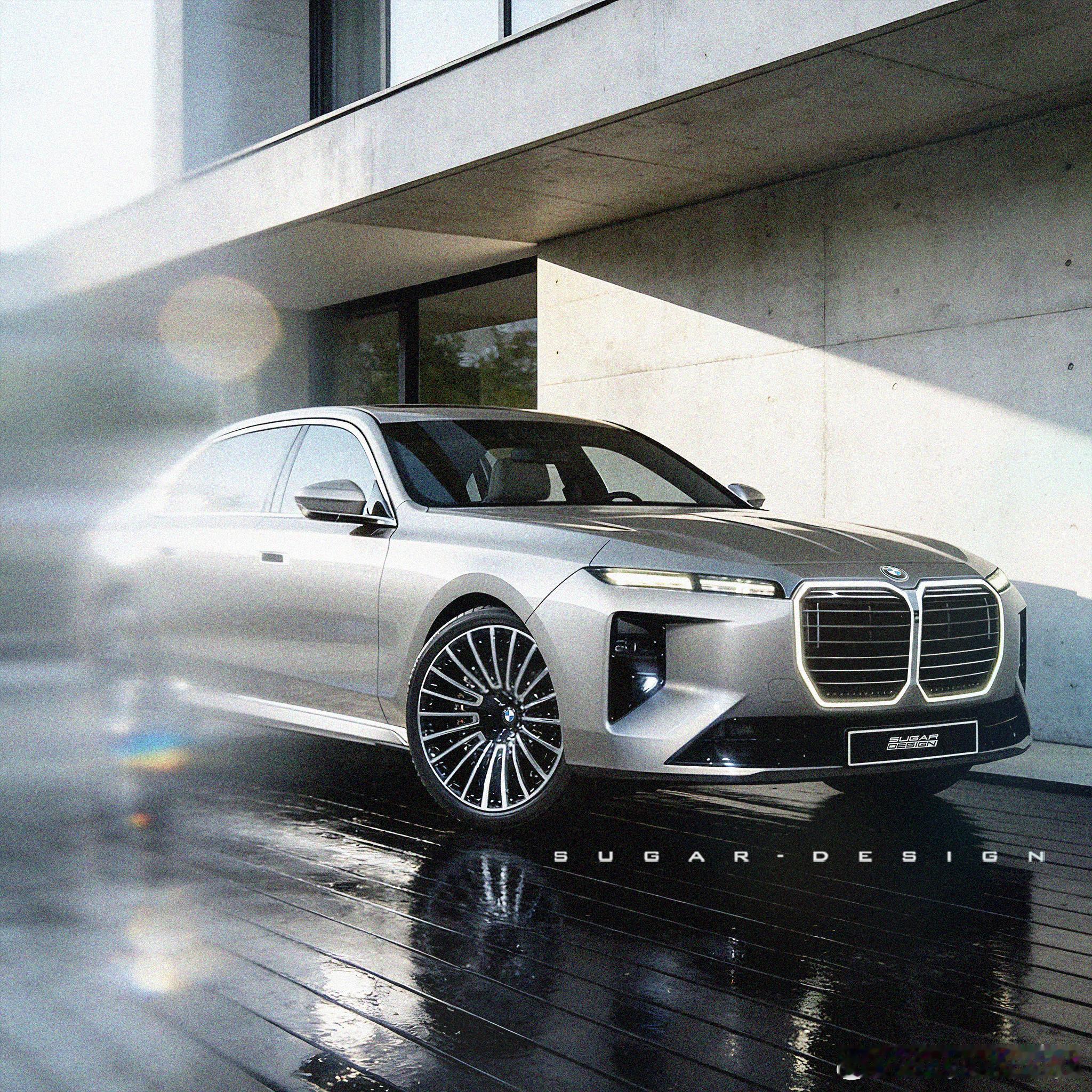 新车前沿预览我与汽车的日常 睡了一觉醒来都没等到新7系官图宝马效率不行啊那我来一