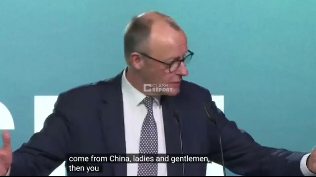 看来这次中国之行，让德国总理默茨受到了震撼。在今天（北京时间2月28日）接受媒体