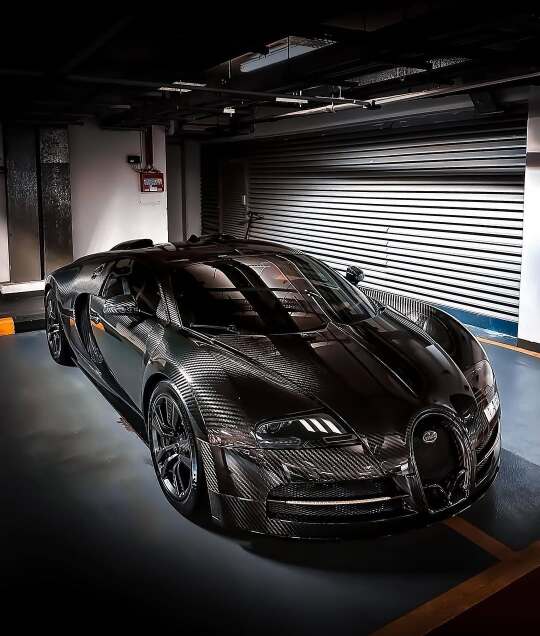 Bugatti Veyron all in carbon fiber