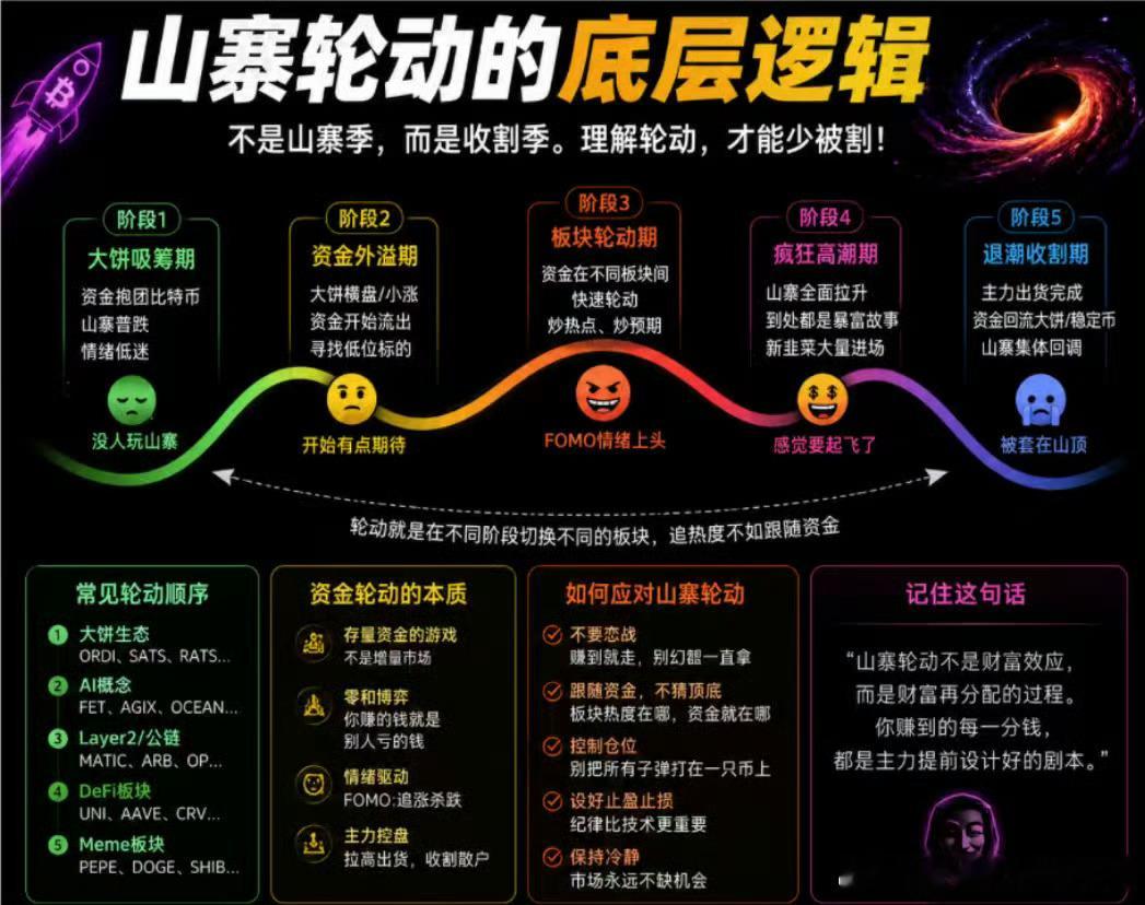 最近山寨的状态：大饼一反弹，所有人开始幻想：山寨季是不是要来了？结果追进去一看，