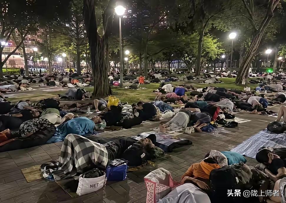 难道这些人不怕蚊虫叮咬吗？我就是热死也不会睡在树下或者公园里，因为这里蚊虫太多。