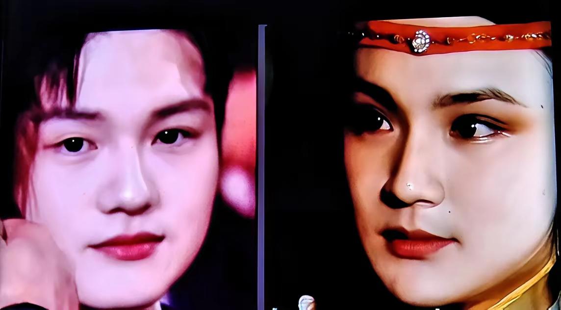 小胖儿正面天庭饱满、地阁方圆，侧面骨相极为立体。正看是有着娃娃脸的可爱宝宝，侧瞧