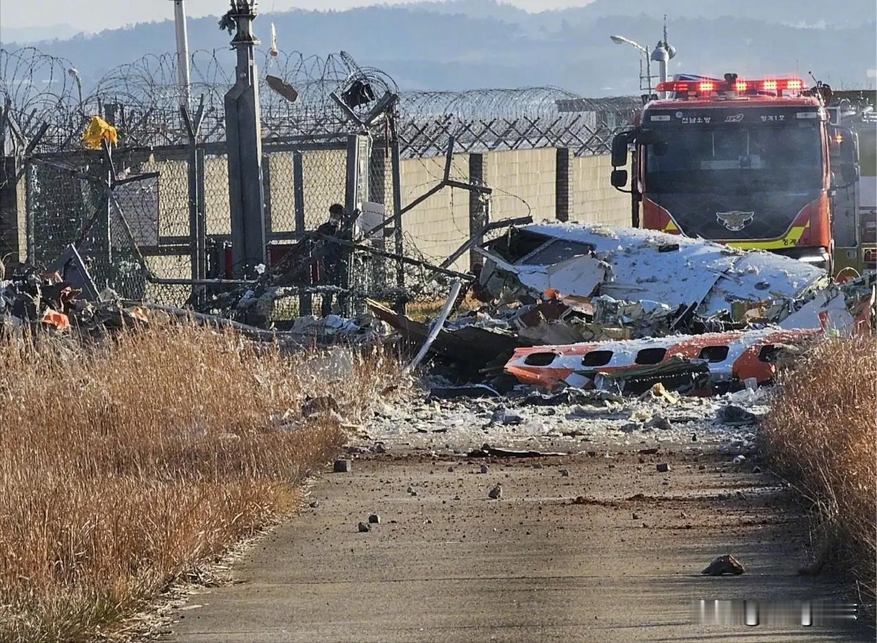 韩国客机碰撞起火事故，有4个让人意外之处：

1、飞机在没有放下起落架的情况下，