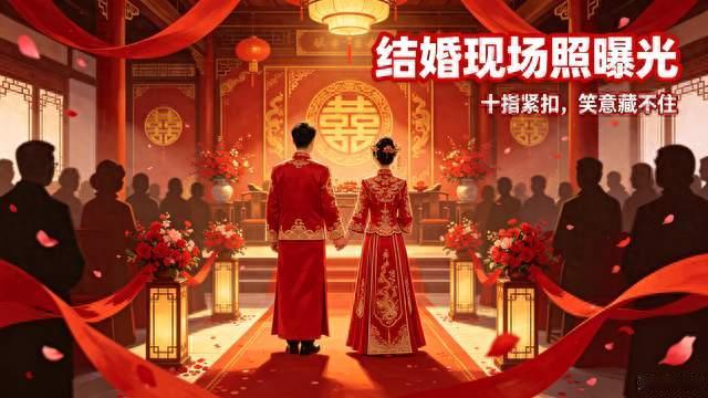 许嵩冯禧结婚现场照曝光！歌迷变爱人，青春圆满落幕。