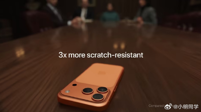 苹果宣传iPhone17耐刮 苹果加拿大分公司（Apple Canada）发布创