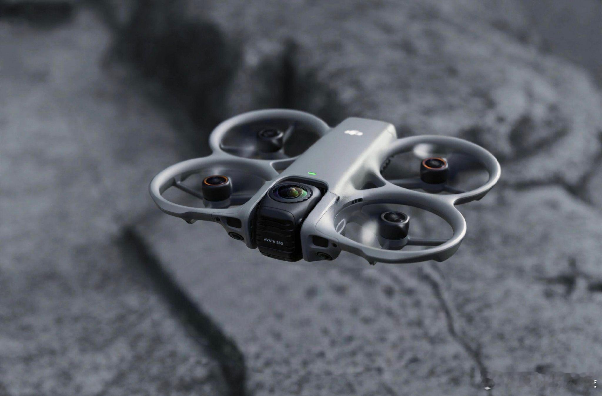 大疆全景无人机曝光，Avata 360全景无人机，可拍摄360° 8K视频。 