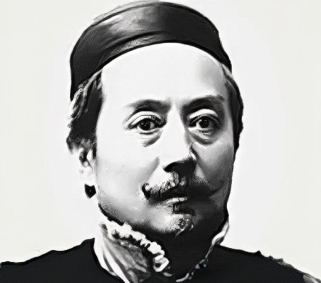 辜鸿铭写文章必须闻妻子的裹脚布，晚年连丧两妻，儿子碌碌无为，两个女儿削发为尼。
