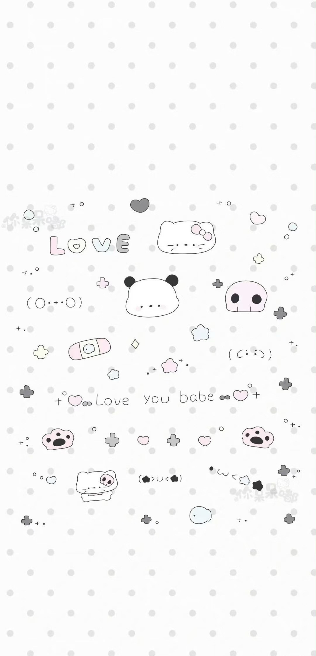 Hello Kitty壁纸分享三丽鸥｜粉色壁纸｜少女心壁纸｜甜美壁纸｜治愈壁纸｜