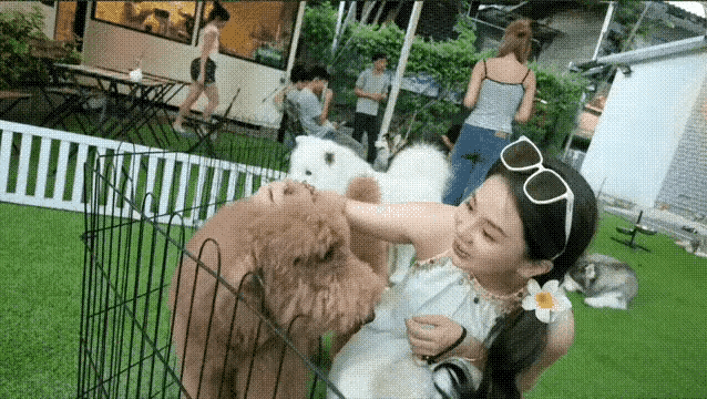 别管多喜欢狗，不是自己养的狗，不熟悉狗的脾气，千万别盲目亲吻狗！瞬间吃亏就晚了。