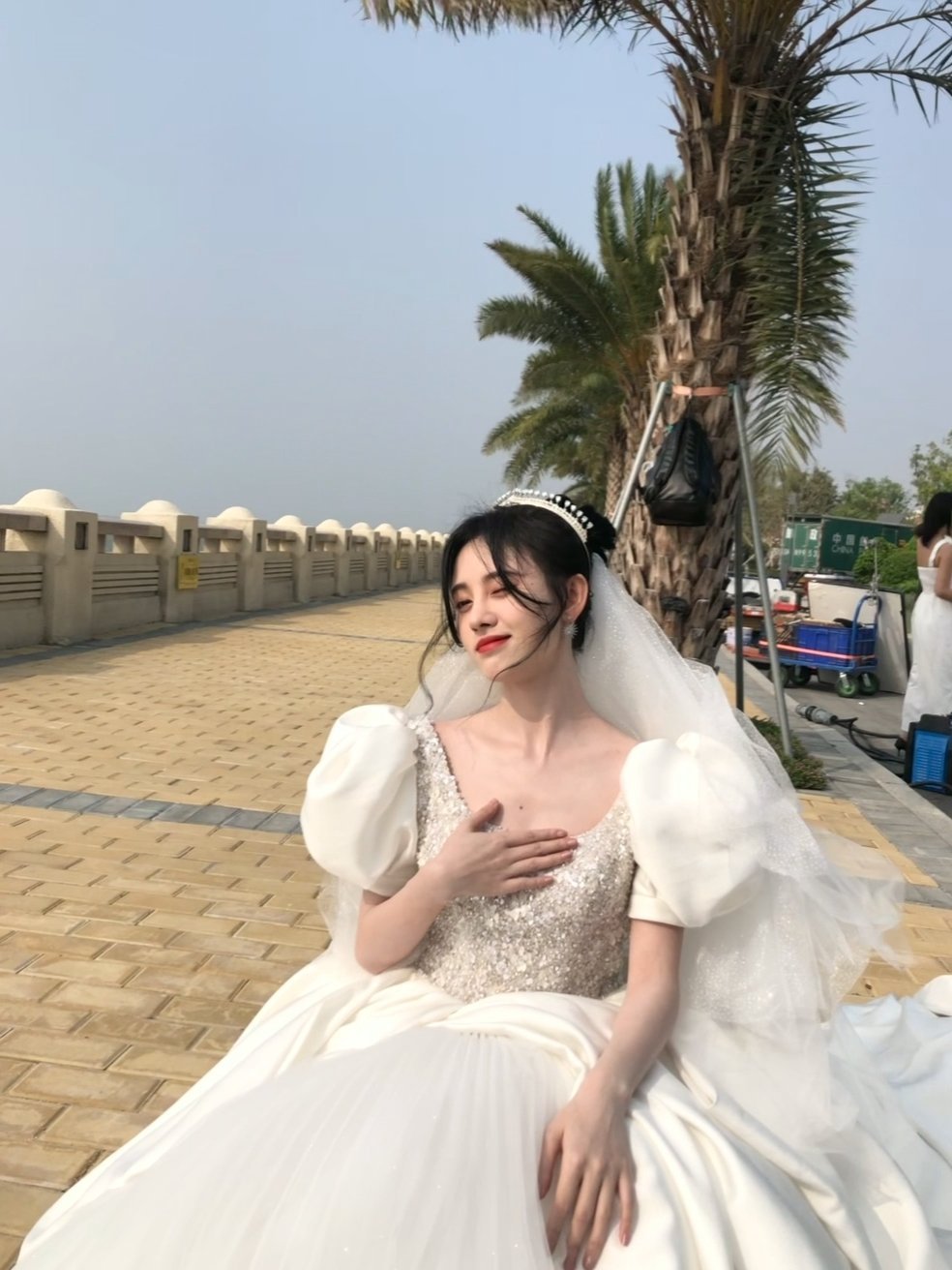 鞠不修 鞠婧祎live截图白色系，雷初夏，婚纱拿图👍🏻➕🍎🈲盗图🈲二传