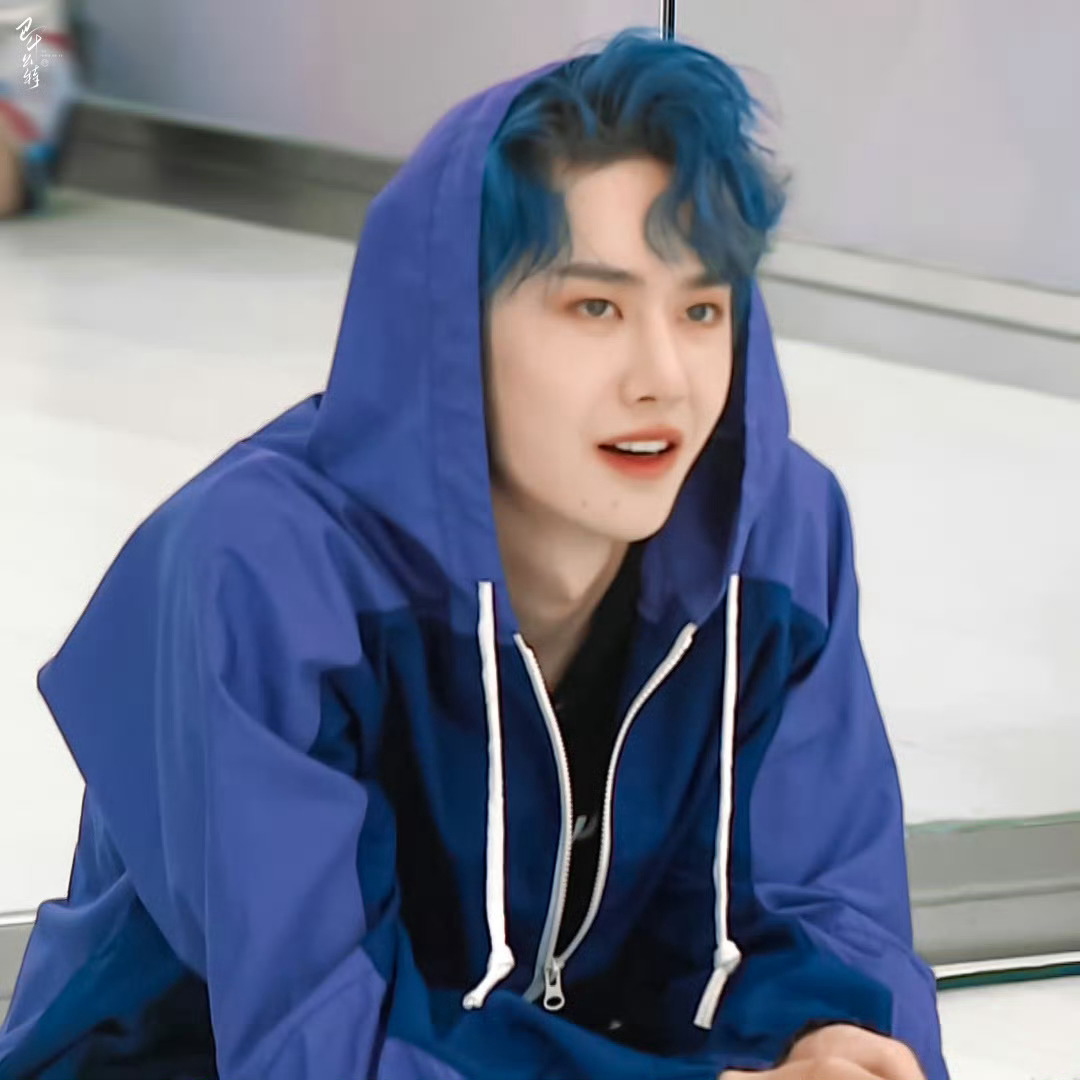 紫衣蓝发的王导师绝美 cr:logo 