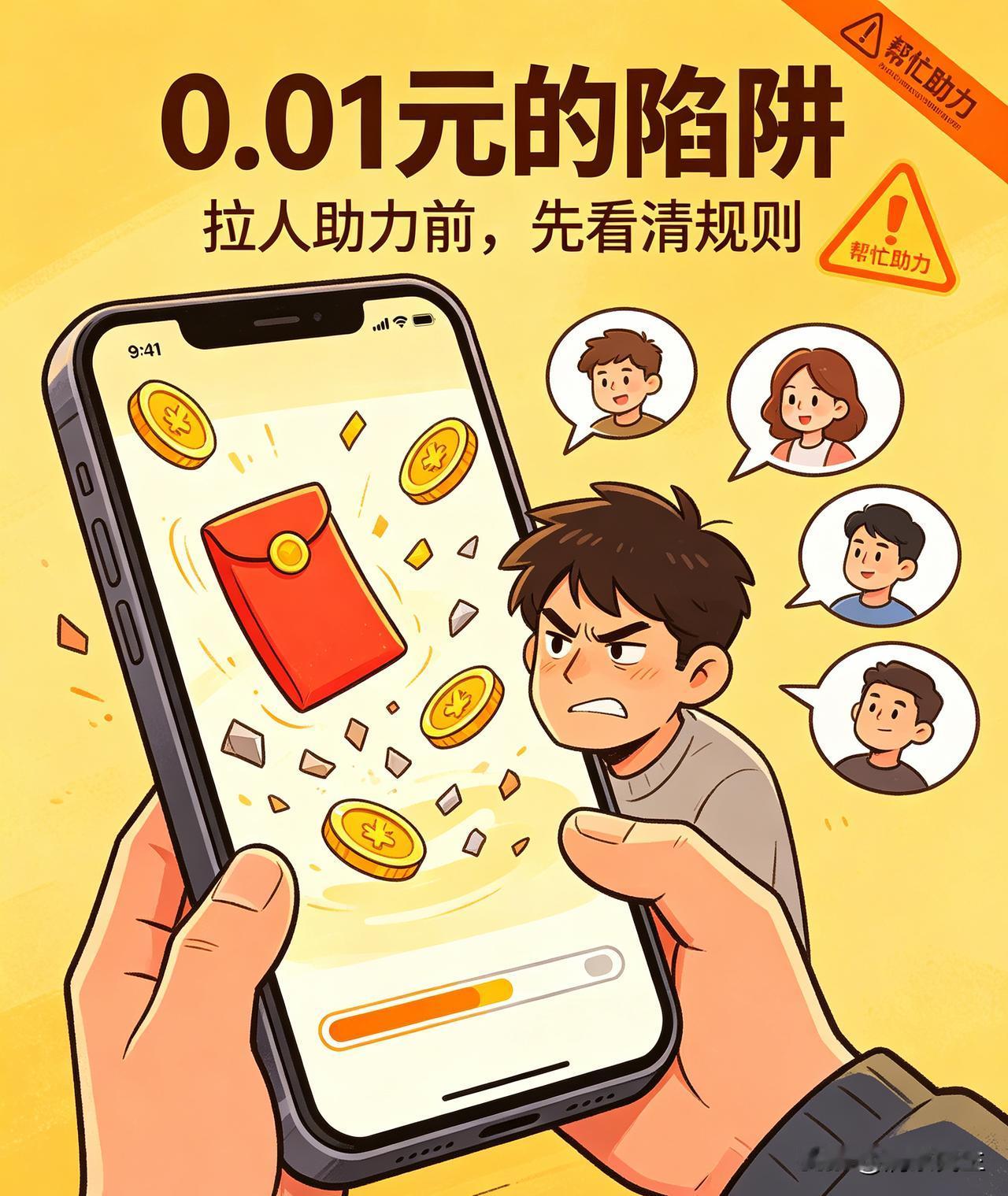 不少人都收到过拼多多领现金的链接，页面显示只差0.01元就能提现，看着唾手可得。