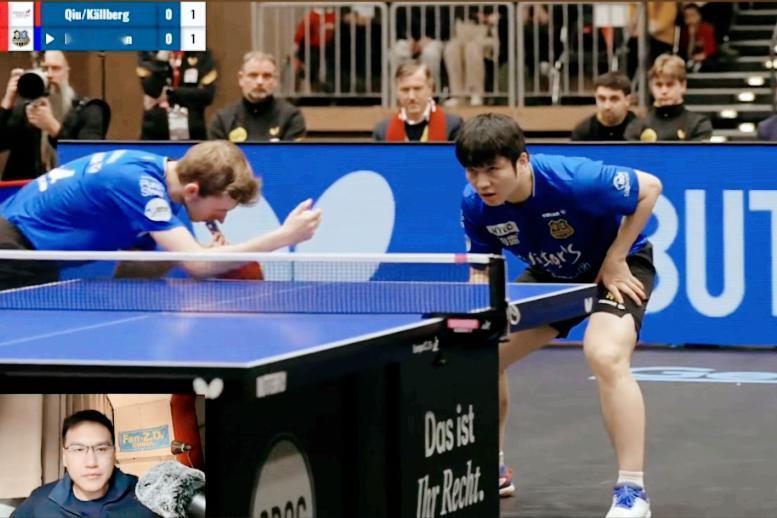 我去！樊振东/迈斯纳双打首秀！

兄弟们，
多久没看东哥双打了。

第一局
两队