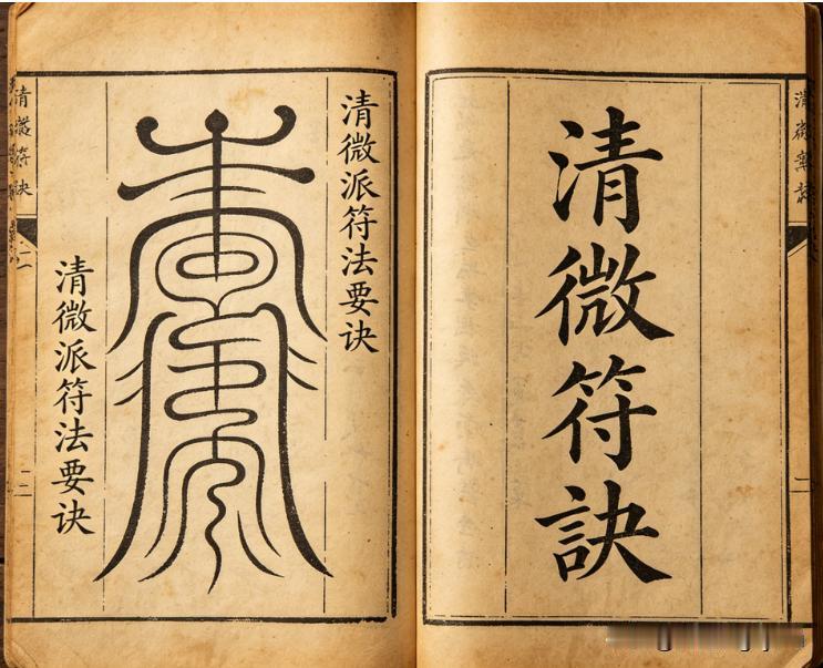 《​清微符诀咒》页数: 42双页84页  古籍屋