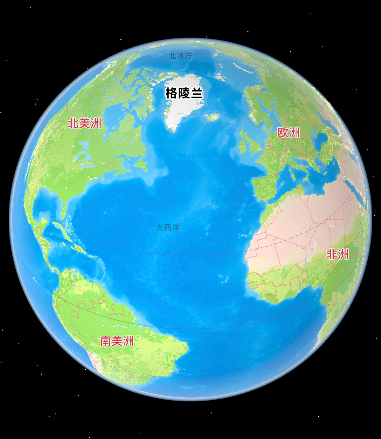 格陵兰岛不止有资源，地处北冰洋航道既卡西北航道也卡东北航道，还是中段反导最好的位