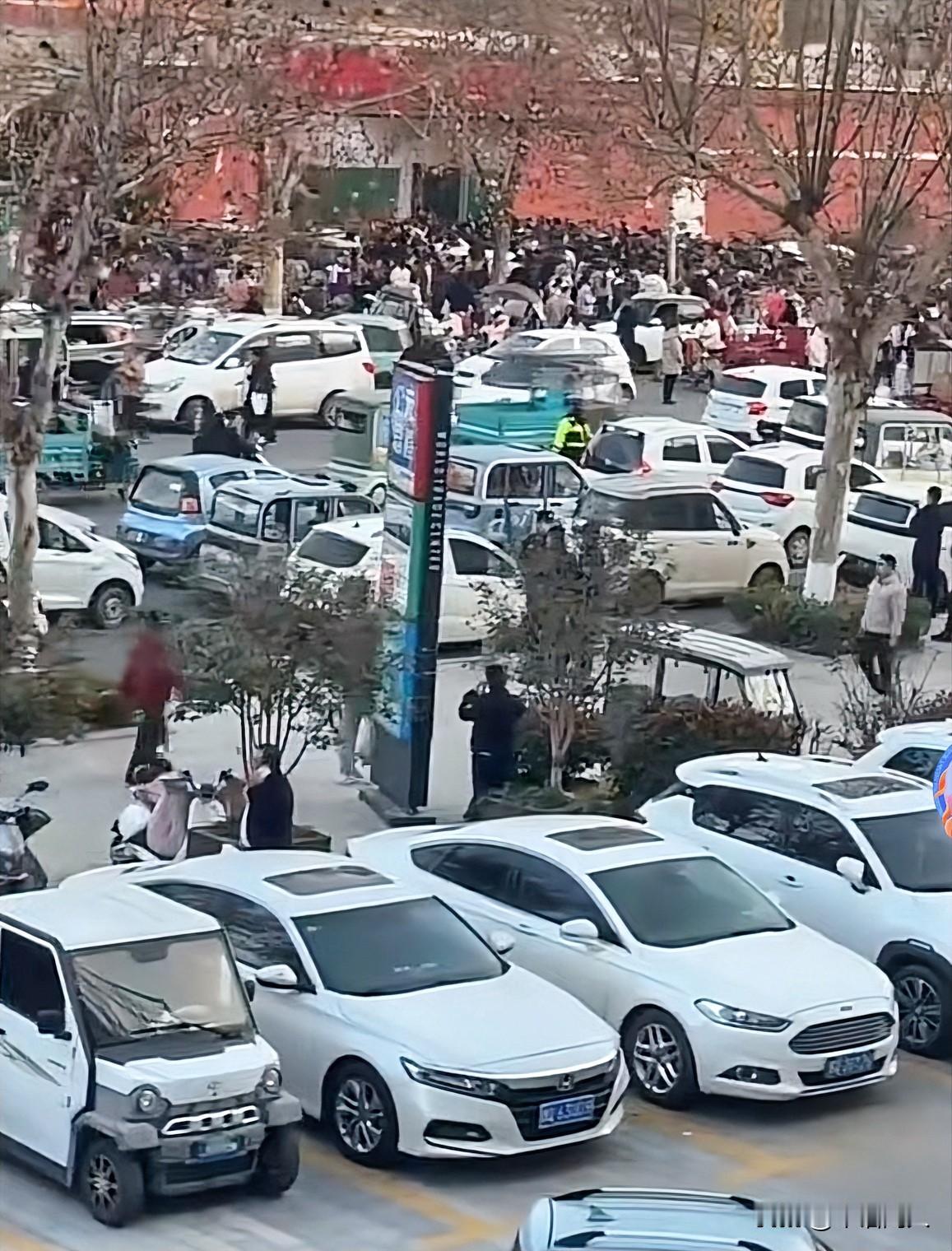 目睹家长们开车接送学生上下学的混乱场景，实则是我们的一种悲哀。不只是河南，几乎所