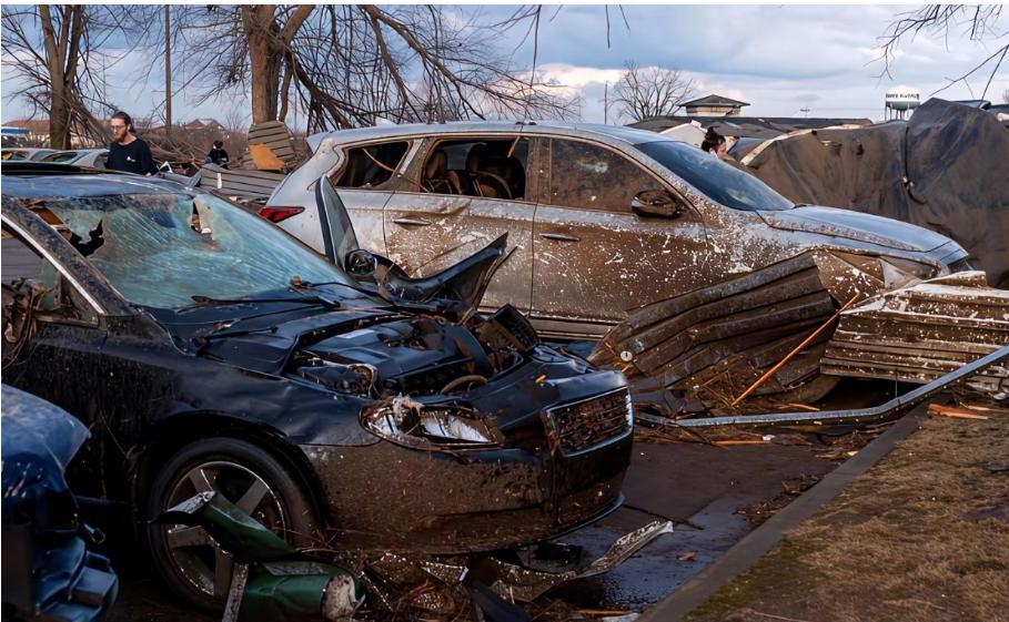 应验了：人在做天在看！特朗普受到：天灾来袭！

3月6日、7日，特大龙卷风🌪️