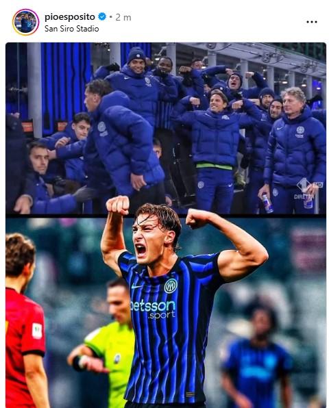 🇮🇹
皮奥在队内这么受喜爱绝对不只是因为技术水平好的问题，这孩子从场上表现看