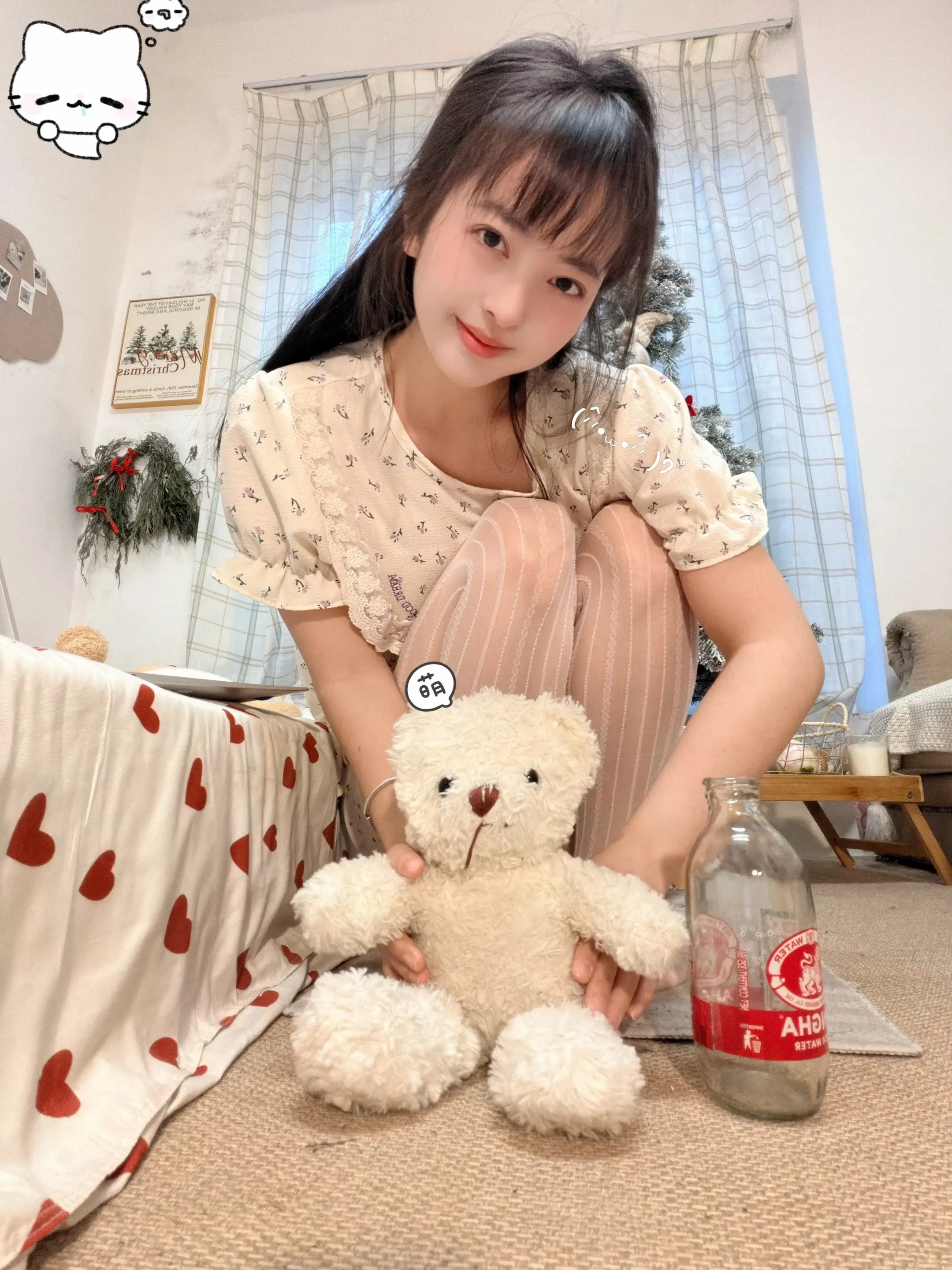 她的睫毛 弯的嘴角 ₍ᐢ‥ᐢ₎ ♡。