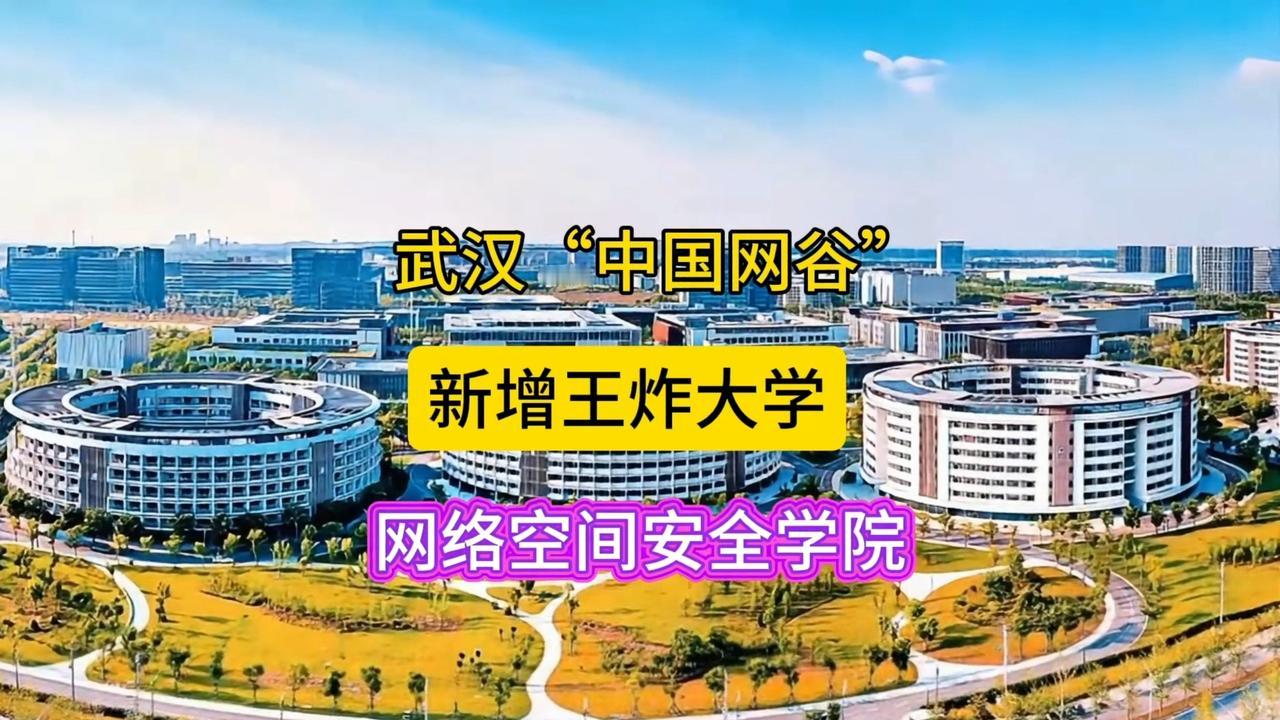 武汉一所全国唯一独立建制的网络安全类公办本科高校——网络空间安全学院2026年首