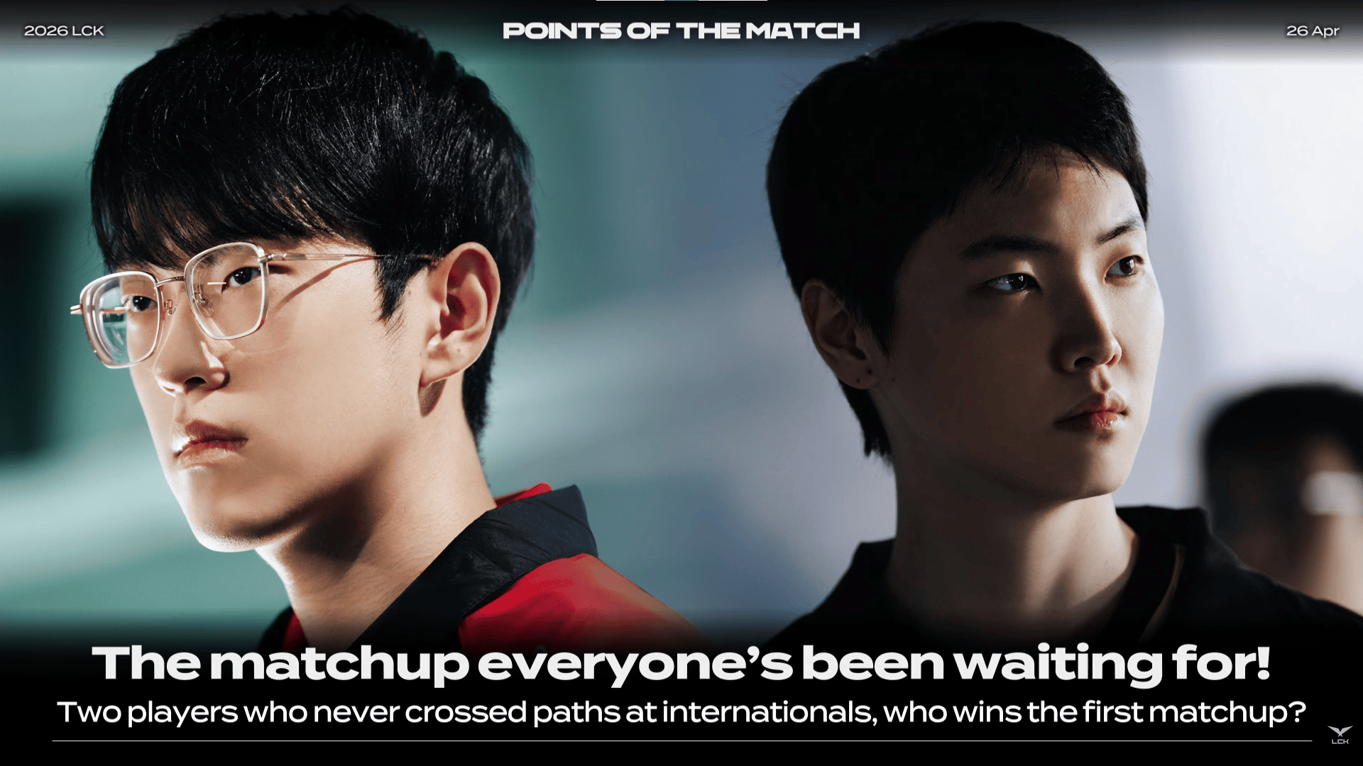 Chovy职业生涯首次击败Scout，此前两人从未有过交手