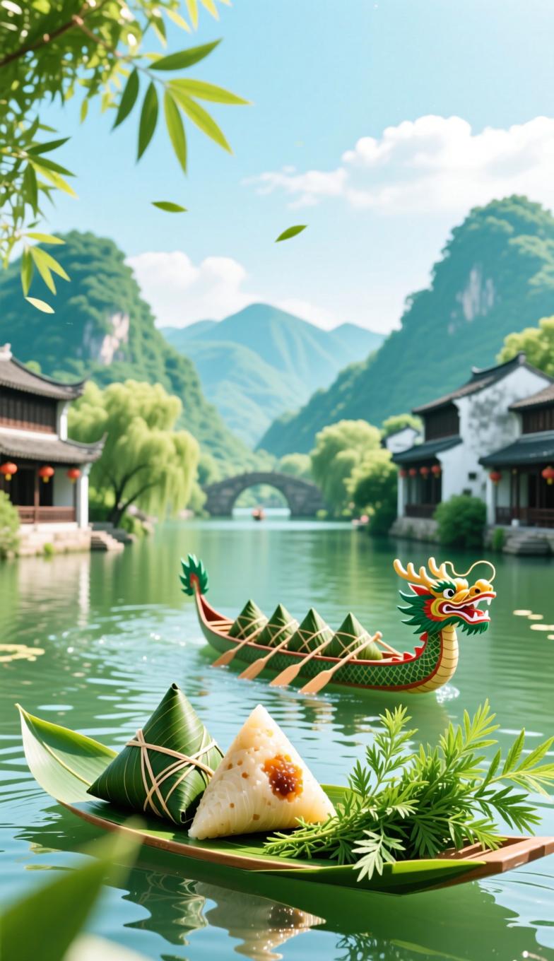 端午小长假，一头扎进山水里，吃粽子、吹晚风，把日子过成诗。
 
 
  