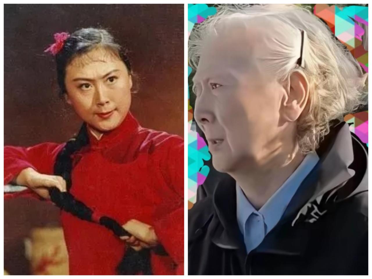 小铁梅如今成了老奶奶，老天爷绝对公平。