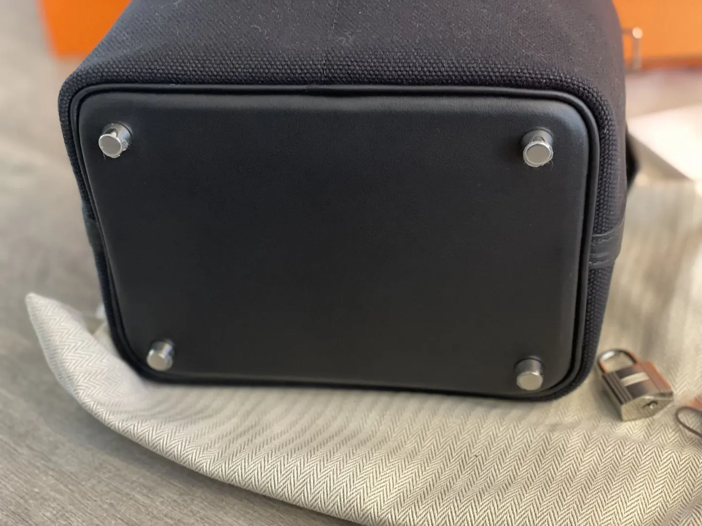 Hermes Picotin18 Cargo 黑银
