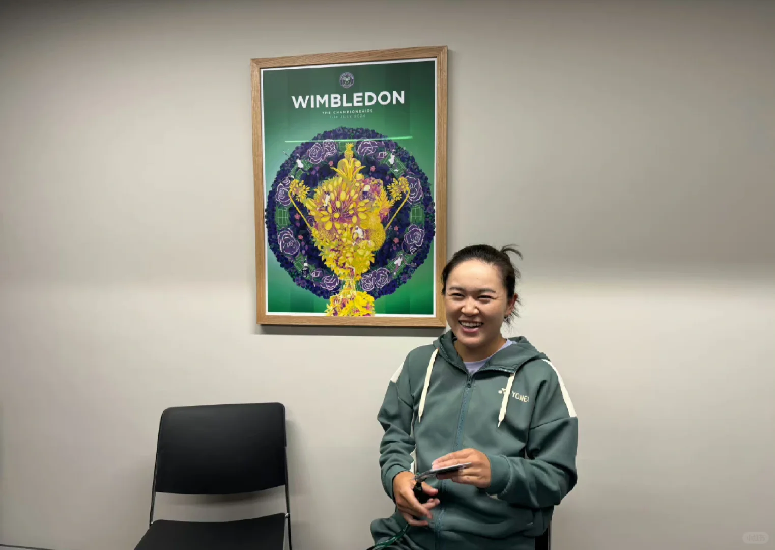 【赛后采访】朱琳首进温网32强