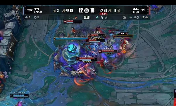 AL 1-0 T1，先下一城！AL对战T1先下一城 ​​​