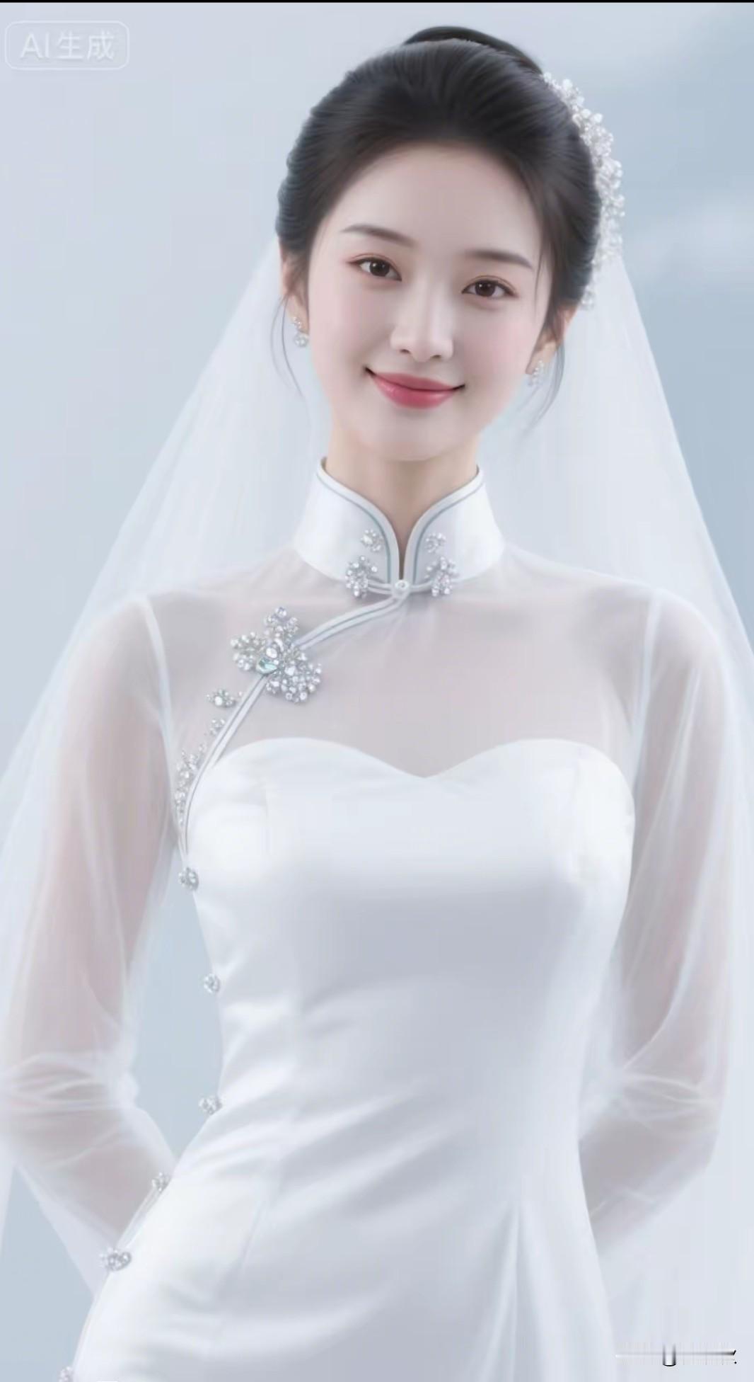 出水芙蓉，亭亭玉立。
艳若桃花，千娇百媚。
绝色美女，胸形饱满。
唯美迷人，注视