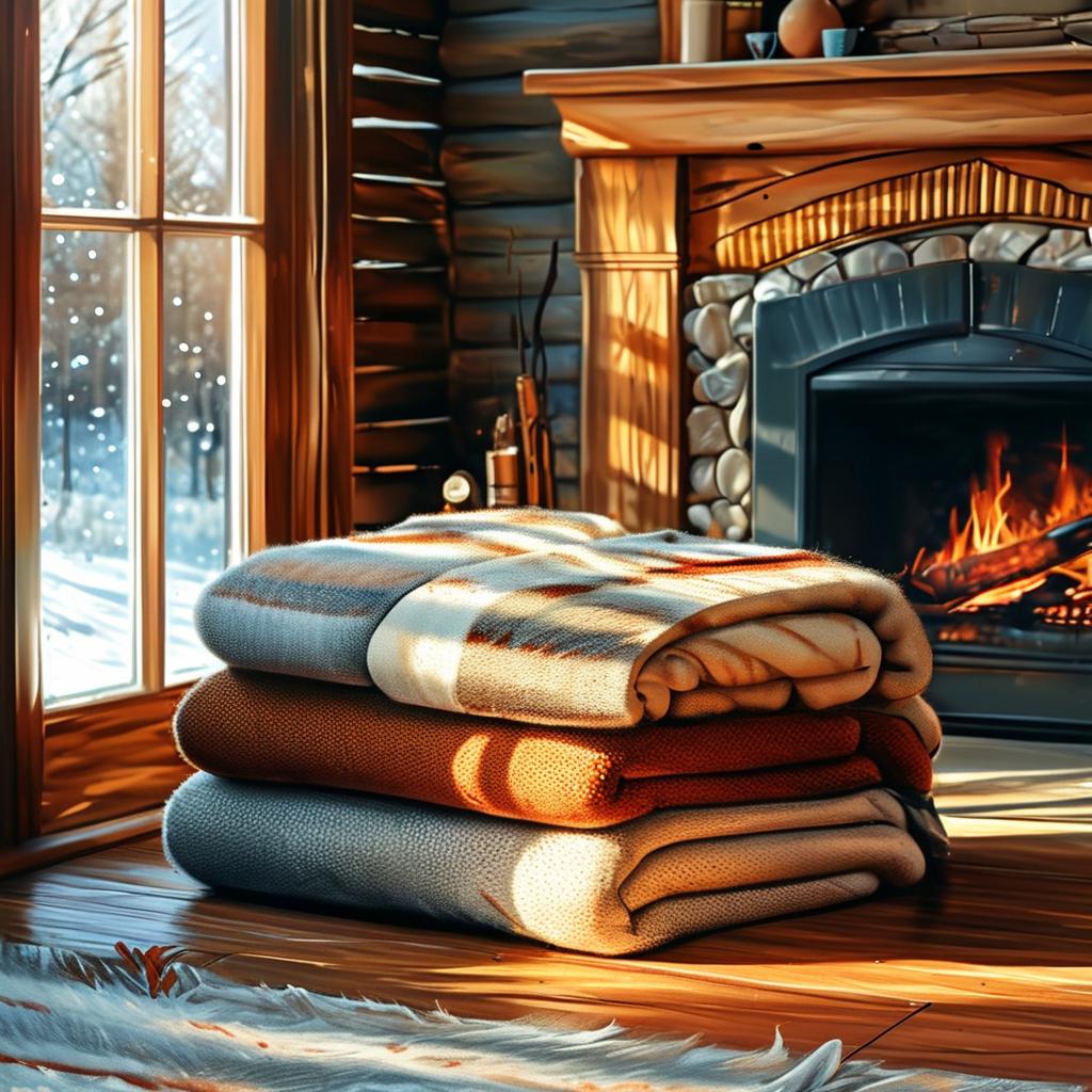 在寒冷的冬天里，家，仿佛一座温暖的港湾，给予我们最贴心的庇护。冬天的寒意像无形的