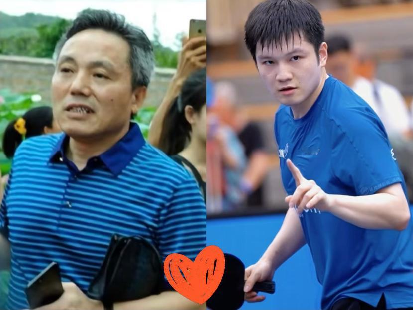以前就知道樊振东球风犀利，
今儿偶然瞅了眼他家背景，
嚯，着实吓一跳！他爸樊友平