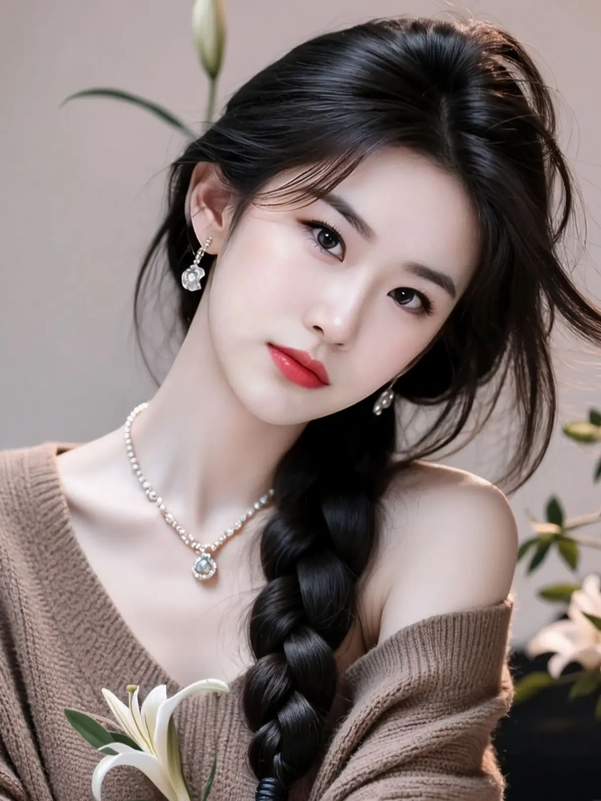 AI森系清新写真 ai创作