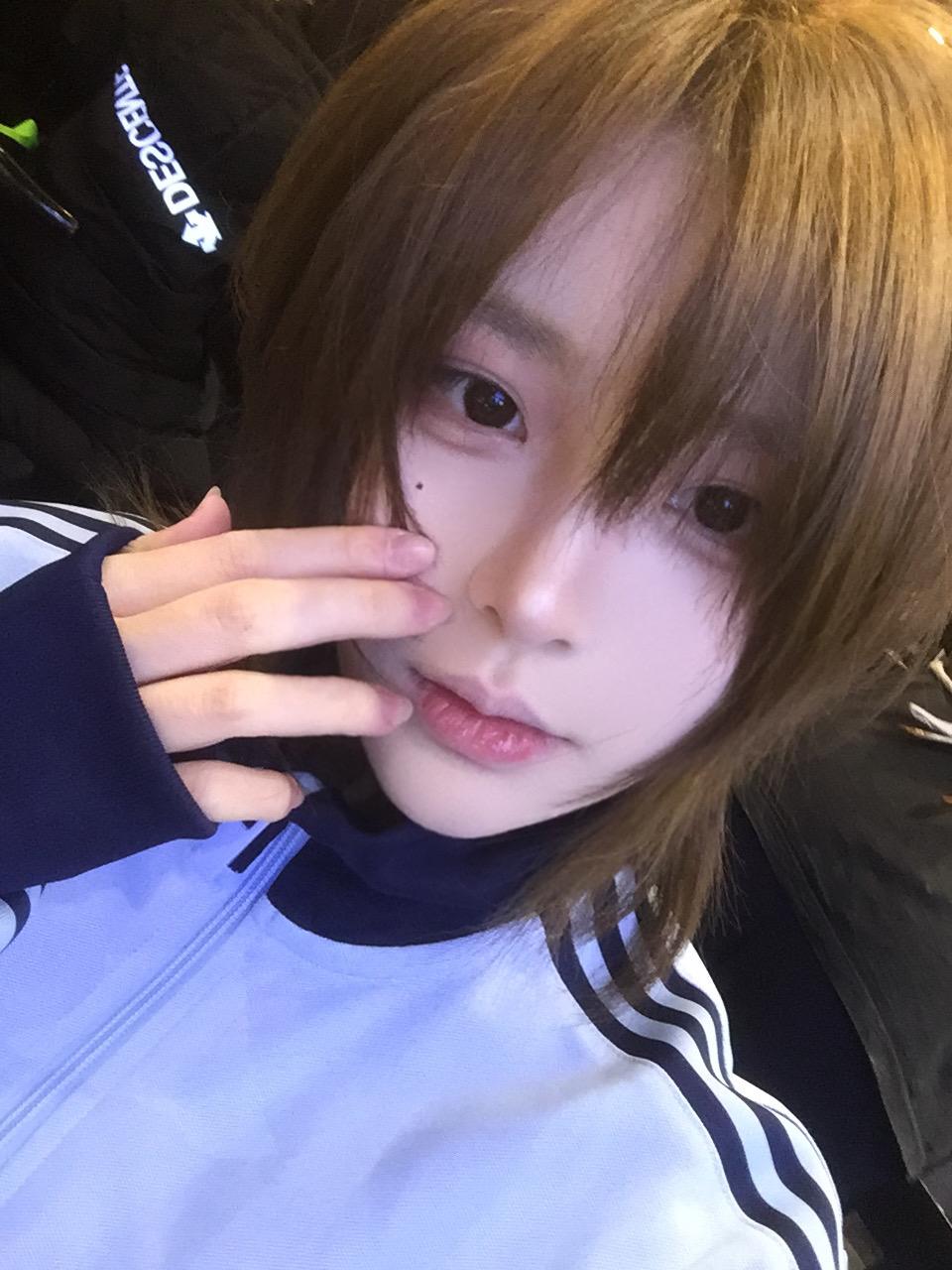 日系短发 少年感 萌妹子