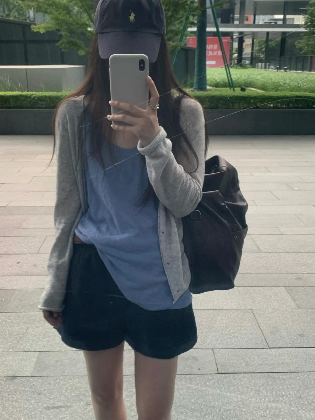 常穿的两件灰色开衫～