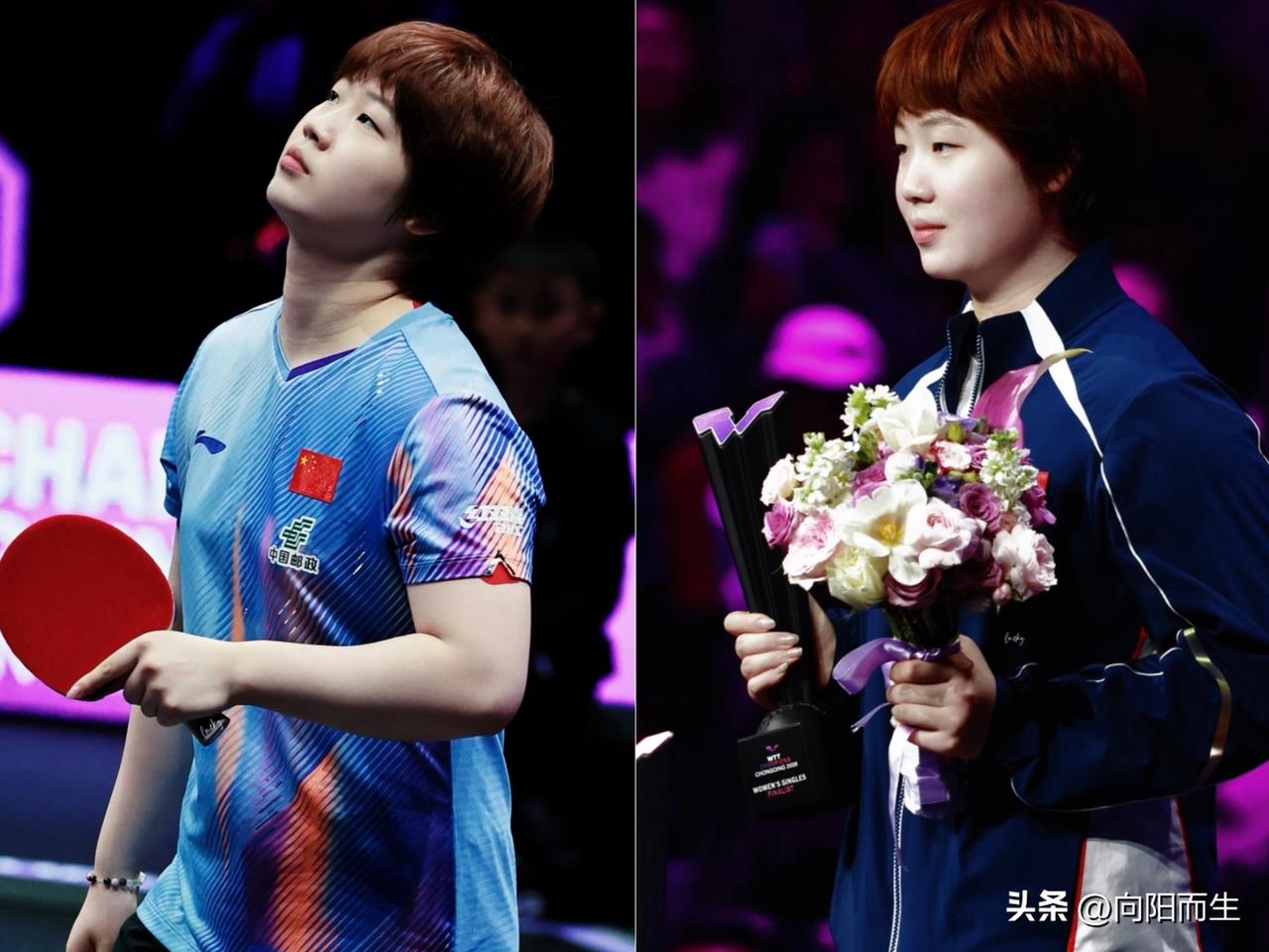 国乒女队在成都结束，
伦敦世乒赛团体赛第二次选拔赛，
蒯曼一路过关斩将，决赛以3