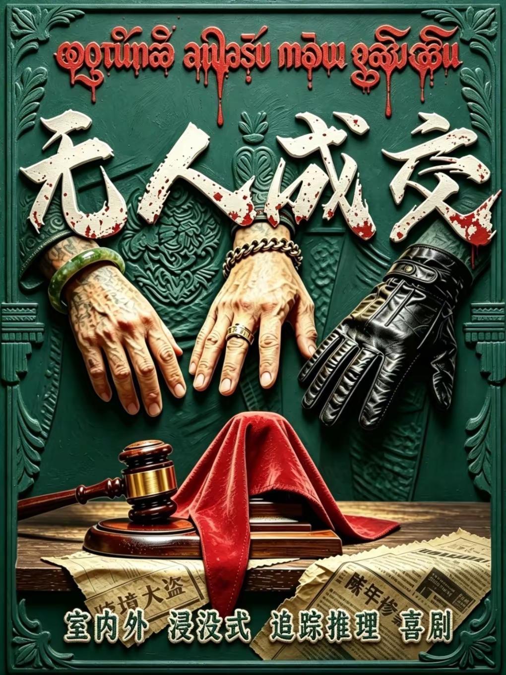 《无人成交》观演超棒。金三角、筹码、宝箱、手枪、拍卖会……《无人成交》，是一场闹