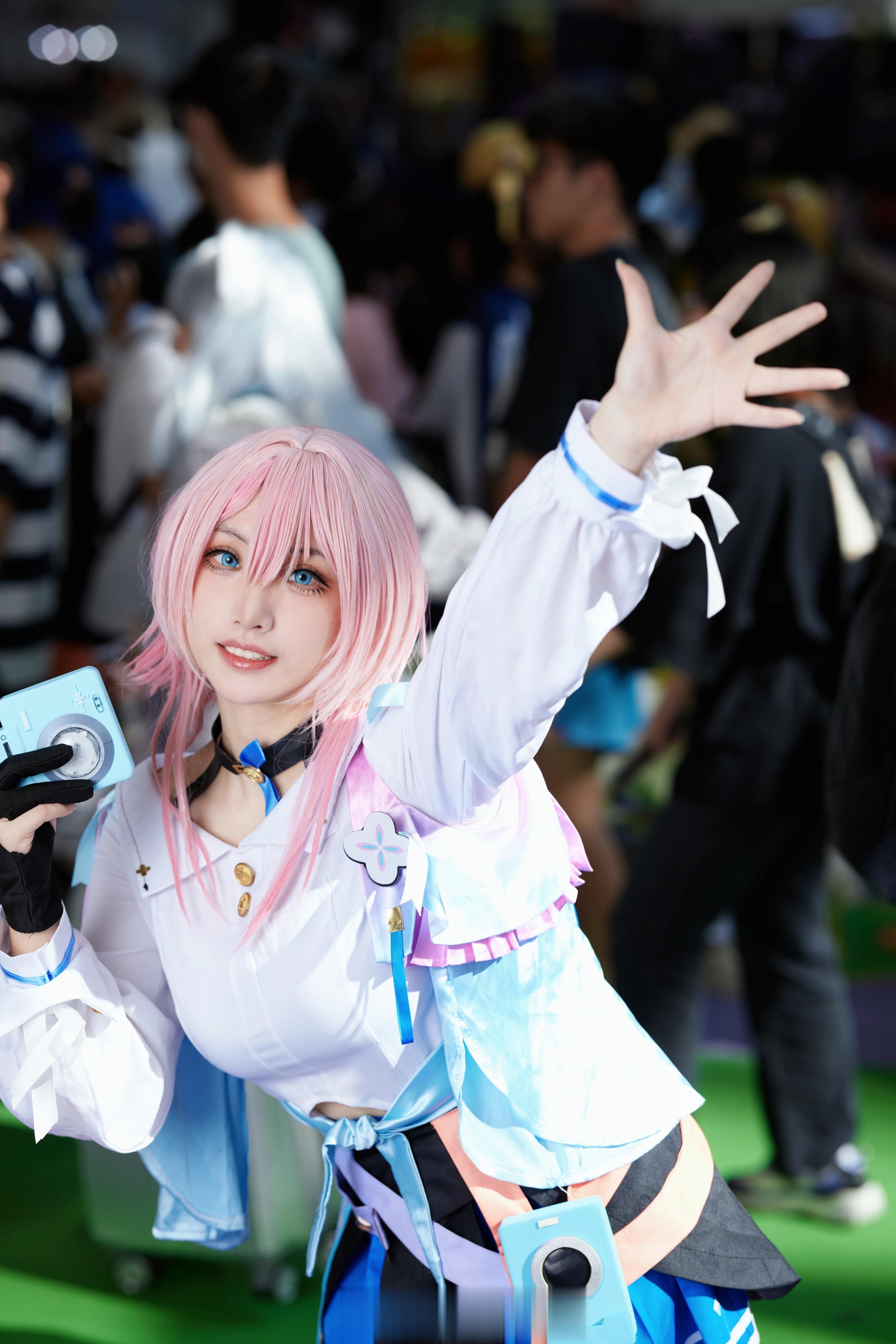 #深圳国际电玩节[超话]##漫展返图##崩坏星穹铁道##三月七##cosplay