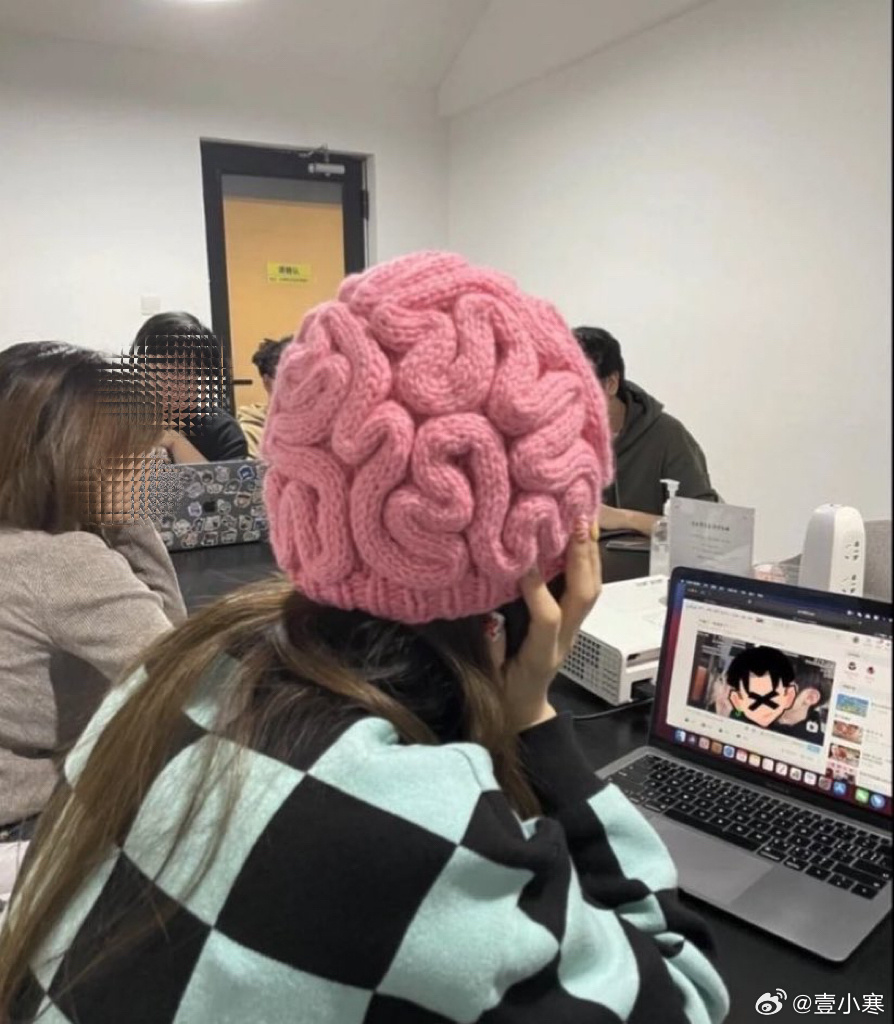 针织脑袋帽🧠 ​​​