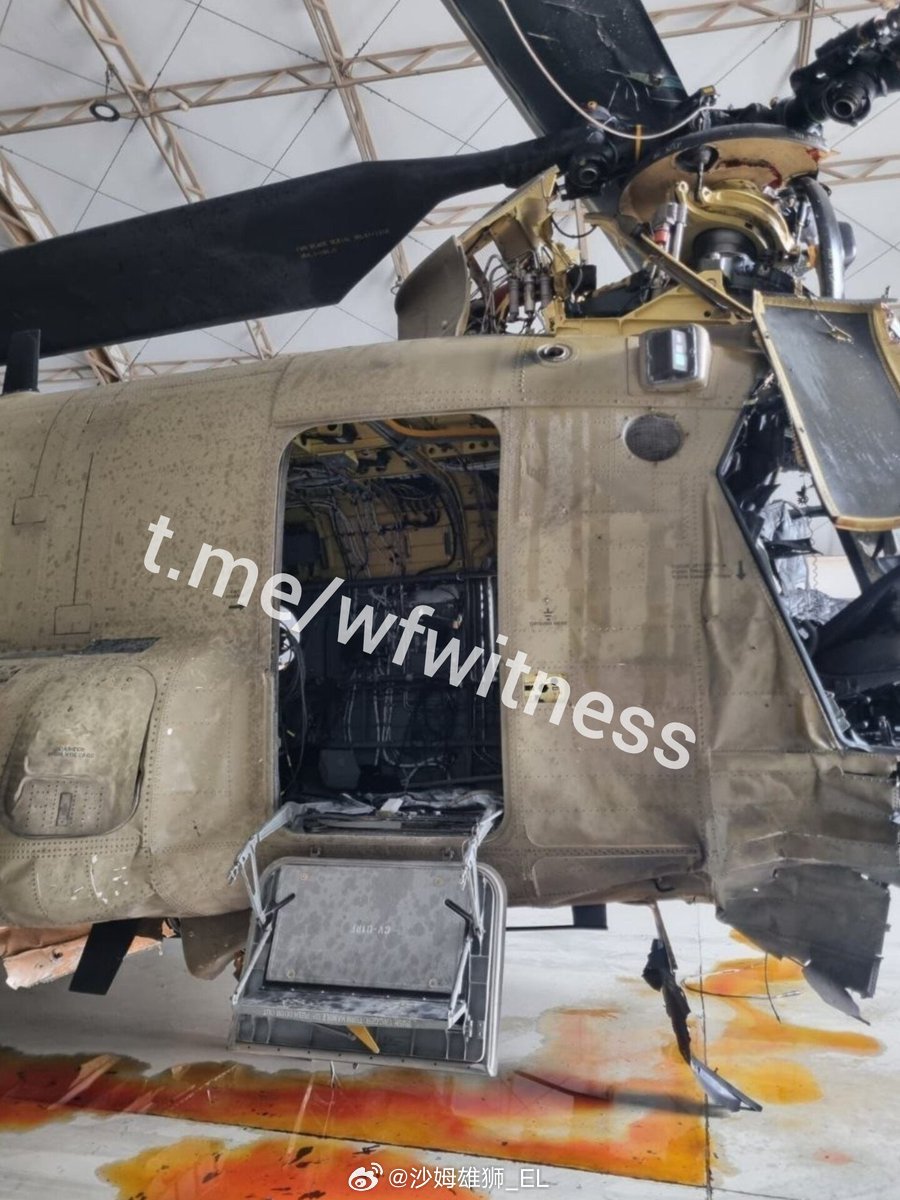 驻科威特美军的一架CH-47“支奴干”直升机被伊朗军队摧毁，死于第89轮导弹/无