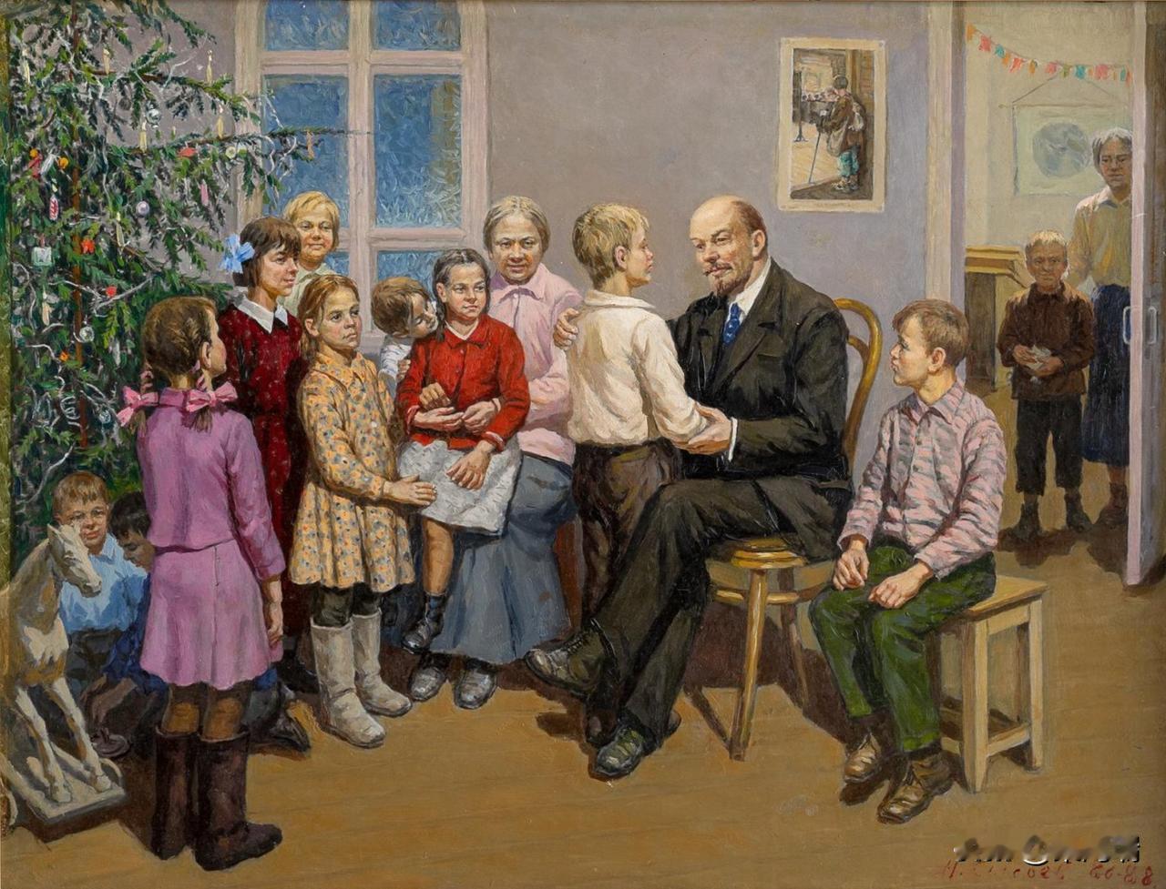 这幅画作是苏联艺术家尼古拉·亚历山德罗维奇·西索耶夫（Nikolai Alexa